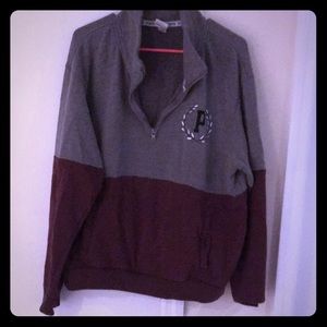 EUC Sz L Victoria’s Secret PINK Half Zip